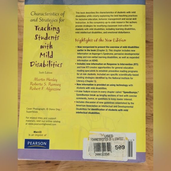 Characteristics of and Strategies for Teaching Students with Mild Disabilities - Picture 5 of 9